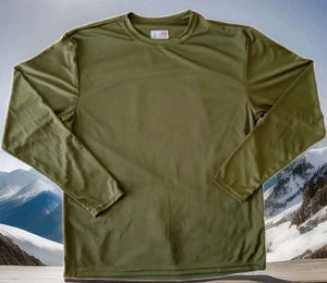 A4 Cooling Performance Comfort Long Sleeve Adult Large Tee-100% Polyester-Haiti - Picture 1 of 4