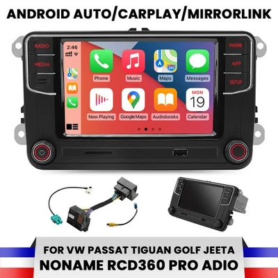 Autoradio NONAME RCD360 PRO Android Auto Carplay pour PQ VW Golf Jetta Tiguan - Image 1 of 4