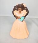 Peach dress African-American Barbie doll McDonald's Toy Figurine Figure