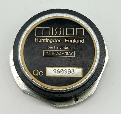 Mission 73-HFDOM/BAY Tweeter Magnet (Tested!) - Image 1 of 2