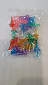 25 Large Astro Rocket Lights Assorted Glitter for Ceramic Christmas Tree NEW - Picture 1 of 2