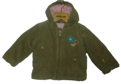 Neu Gr.80 Winter Baby Jacke mit abnehmbare Kapuze  - Bild 1 von 4
