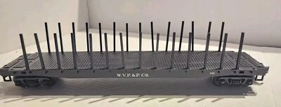 MTH O Scale  20-98103C Log Car W.V.P.&Co. #169 - Image 1 of 4