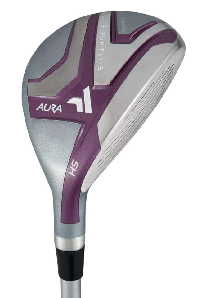 Top Flite Aura 2022 Ladies Hybrid 4H/5H LRH Grafalloy ProLaunch Blue Shaft - Image 1 of 4