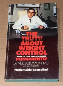 The Truth About Weight Control by Neil Solomon, MD (1971, PAPERBACK, GOOD) - Picture 1 of 18
