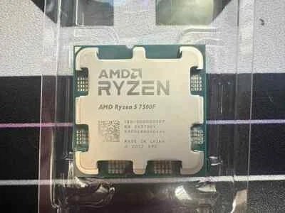 AMD RYZEN 5 7500F Processor Socket AM5 R5 6-Core Desktop CPU - Image 1 of 3