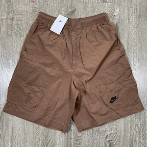 Pantalones Cortos Nike Sportswear Tech Essentials Utility Cargo (dm6484-256) MARRÓN, MEDIANO - Imagen 1 de 6