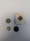 Rare Coins: Liberty Nickel 1883, Union Shield 1864, 1957 Wheat Penny, 1864 Dime