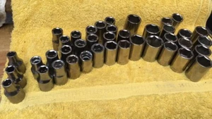 Craftsman 1/2 Drive  6PT SHALLOW  METRIC Sockets - 9-22mm  You Choose  USA 🇺🇸 - Picture 1 of 9