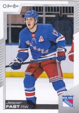 20/21 OPC...JESPER FAST...CARD # 115...RANGERS...FREE COMBINED SHIP