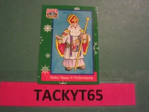 1995 SANTA & SNOWFLAKES SINTER KLAAS FROM THE NETHERLANDS - Picture 1 of 2