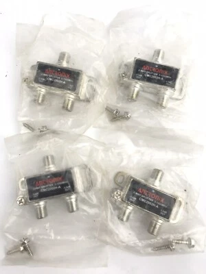 4 Antronix A Series CMC2000H-A 2-Way Horizontal Splitter 1 GHz 5-1002 MHZ MoCA - Image 1 of 2