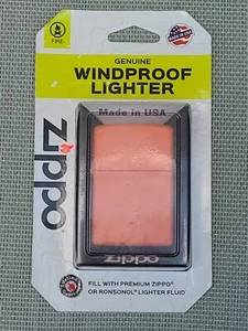 Zippo Windproof Orange Matte Lighter, 231, New In Box - Picture 1 of 3