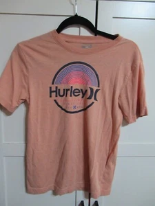 Hurley: Boys 14/16  Short Sleeve T-Shirt In Peach - Picture 1 of 3