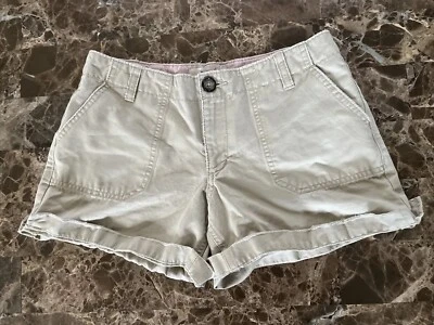 Shorts skatista Kawaii fofo vintage Y2K 2000s Old Navy bolsos grandes safári carga! - Imagem 1 de 4