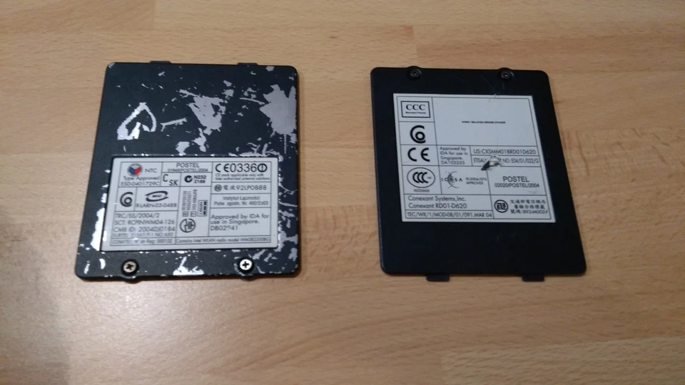 Set Housse Trappes RAM HP Compaq NX9030 Série Boîtier Mémoire Bouchons - Image 1 of 1