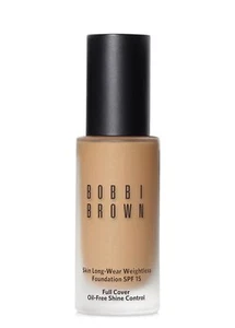 Bobbi Brown Skin Long-Wear Weightless Foundation C-036 Cool Sand 30 ml SPF15 New - Picture 1 of 2