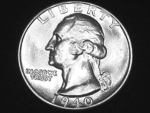 1940-D Washington Quarter --- Choice Uncirculated Cover