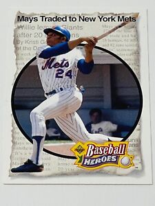 Willie Mays - Upper deck 1992, Center Field, New York Mets, Mint #52 (#147)