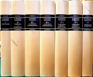 George Douglas Howard Cole, Storia del pensiero socialista, Ed. Laterza, 1977 - Imagen 1 de 1