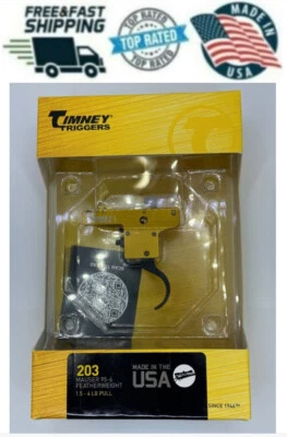 TIMNEY 203 FEATHERWEIGHT RIFLE TRIGGER FOR MAUSER 95 & 96 **3LB** - ADJUSTABLE - Image 1 of 3