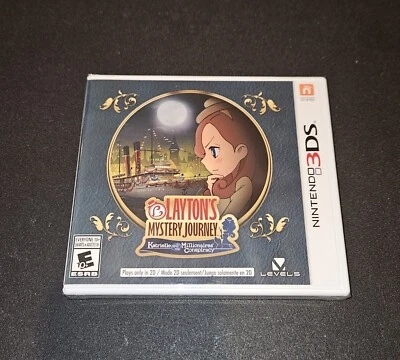 Layton's Mystery Journey for Nintendo 3DS Brand New Factory Sealed Mint English - Image 1 of 4