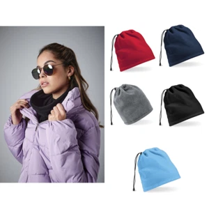 Beechfield snood/hat combo - ultra tejido térmico cajón elástico cuello de vacun - Imagen 1 de 11