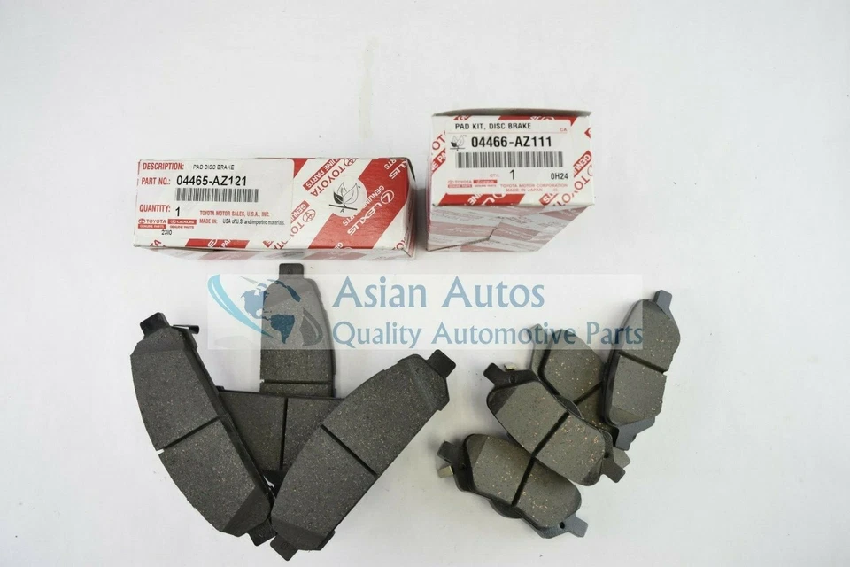 Juegos de pastillas de freno delanteras y traseras originales Toyota Venza 2009-2016  Foto 1 de 1