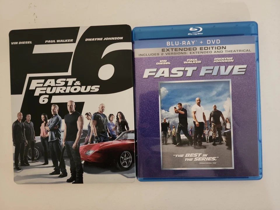 fast and furious 5 And 6 Blu-ray Lot Foto 1 de 1