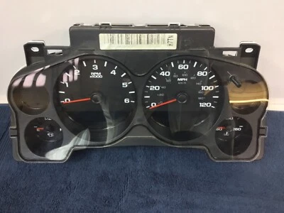 07 13 GM Chevrolet Silverado Sierra 1500 Velocímetro Cluster 28081459 Foto 1 de 4