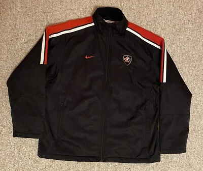 Chaqueta negra para hombre Nike Bauer Hockey Team Canada talla grande Foto 1 de 4