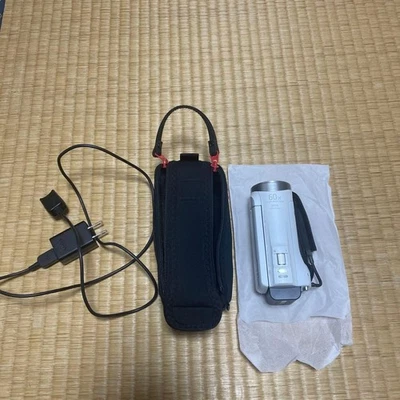 SONY HDR-CX480 White Handycam HD Camcorder 30x Optical Zoom 32GB w/Battery - Image 1 of 4