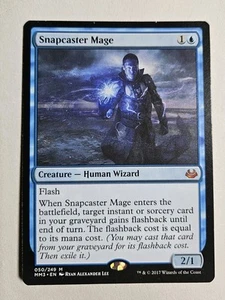 MTG / Snapcaster Mage / MM3 / #050 / Regular / Rare / LP Magic The Gathering - Picture 1 of 4