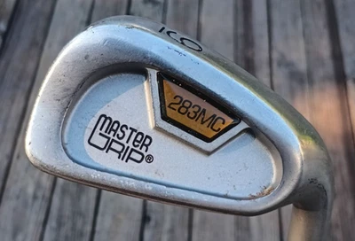 Master Grip 283 MC 9 Iron Golf Club Senior Graphite Gold Shaft 36" M/RH - Image 1 of 4
