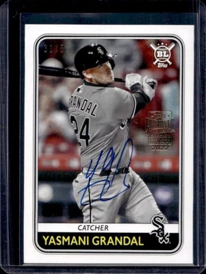 2022 Topps Archives Signature Series Yasmani Grandal Autograph Auto #31/51 - Image 1 of 2
