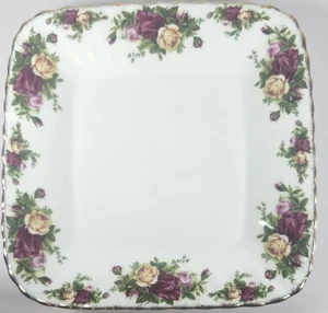 Royal Albert Old Country Roses piatto da portata quadrato 9" usato in ottime condizioni - Foto 1 di 6