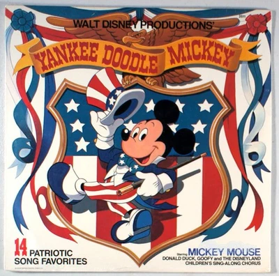 Disney - Yankee Doodle Mickey Mouse (1980) [SEALED] Vinyl LP • Molly Ringwald Foto 1 de 2