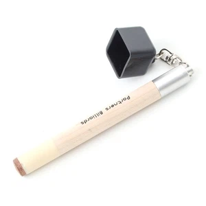 2 in 1 Chalk Holder Prep Stick Billiard Snooker Pool Cue Tip Tool H3X8 - Picture 1 of 8