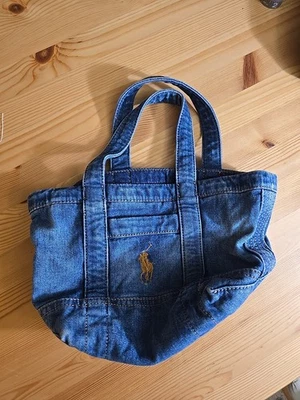 Polo Ralph Lauren Mini Denim Tote Bag Women - Image 1 of 4