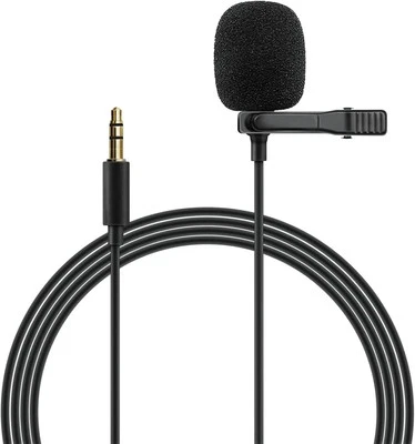 EKAT Car Microphone for Stereo 3.5mm Plug and Play Wired Mic Compatible with...