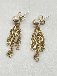 .999 Fine Silver Stud Earrings - 4.25g - Picture 1 of 7