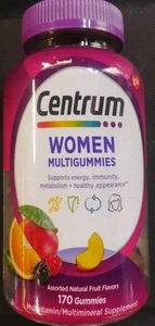 Centrum Women Multivitamins Gummies, Natural Fruit, 100 Ct - Picture 1 of 4