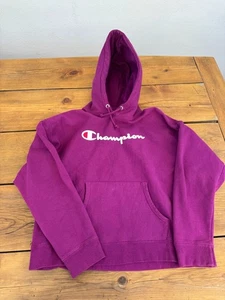 Champion Hoodie X-Large Reverse Weave Womens Purple - Picture 1 of 7
