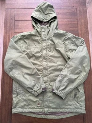 Free Country Jacket Mens Large Green X20 Waterproof Hooded Raincoat Outdoor - Image 1 of 4
