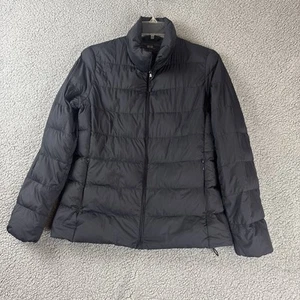 Uniqlo Ultra Light Down Jacket Coat Mock Neck Black Packable Small - Picture 1 of 15