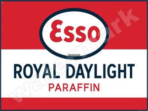 Esso Royal Tageslicht Paraffin Blechschild 9" x 12" oder 12" x 16" - Bild 1 von 1