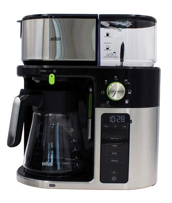 BRAUN KF 9050 MULTISERVE Filterkaffeemaschine Edelstahl 1750W - Bild 1 von 3