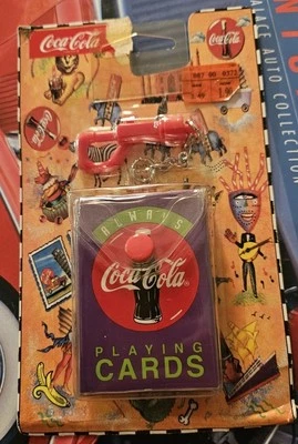 Vintage Coca Cola Mini "Always" Playing Cards Purple  - Image 1 of 2