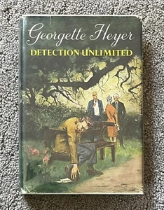 DETECTION UNLIMITED By Georgette Heyer - Hardcover - Picture 1 of 4