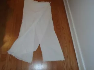 The Handloom Los Angeles weiße Sarong Strandhose Größe Large - Bild 1 von 2